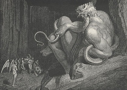 Минос судит грешников