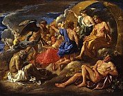 Легиос и Фаэтон с Сатурном и четырьмя Сезонами